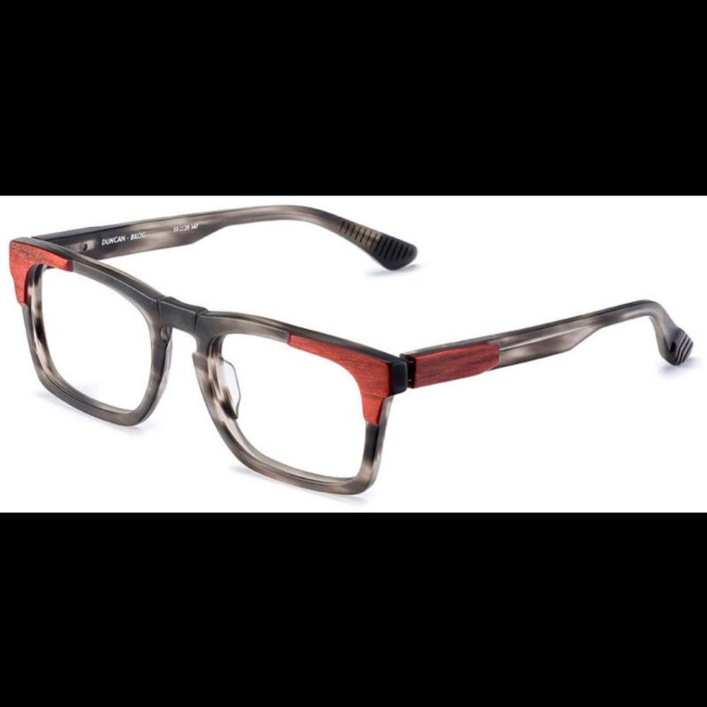 Etnia Barcelona Duncan BKog Unisex Eyeglasses Gray Tortoise women men's glasses